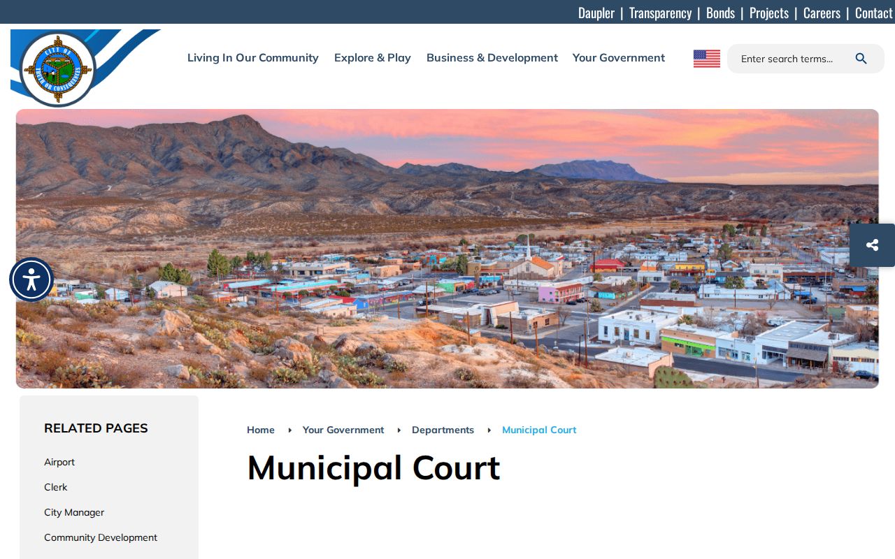 Truth or Consequences criminal history former municipal court page