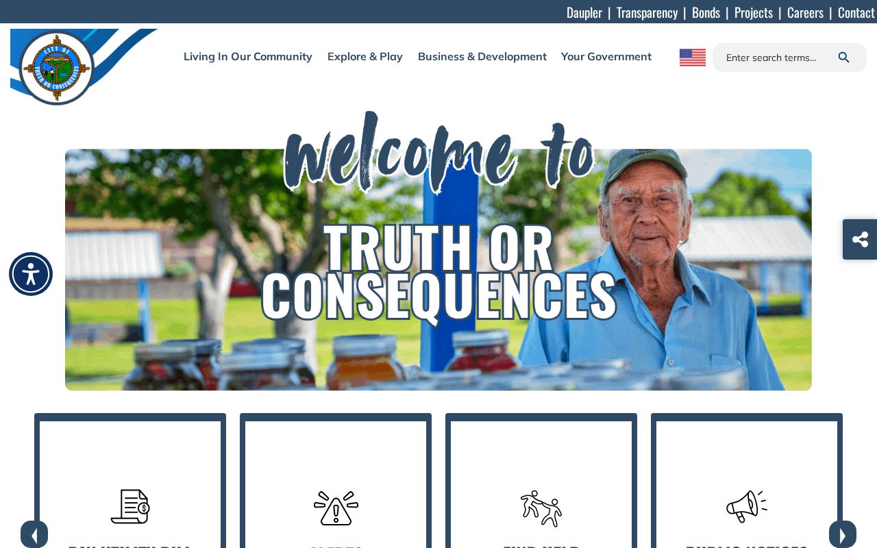 Truth or Consequences criminal records official city homepage